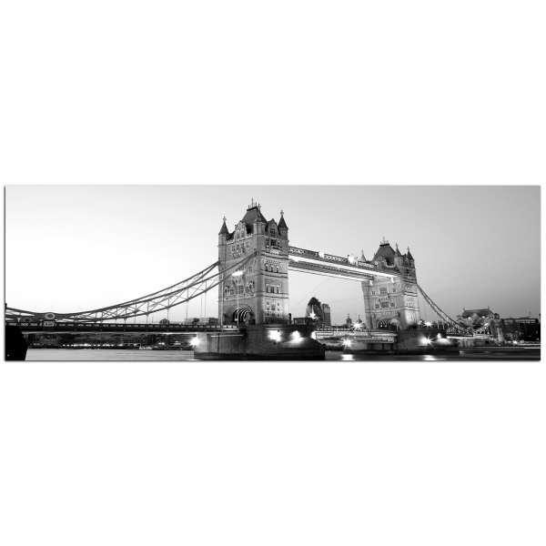 Obraz na plátně - Tower Bridge - panoráma